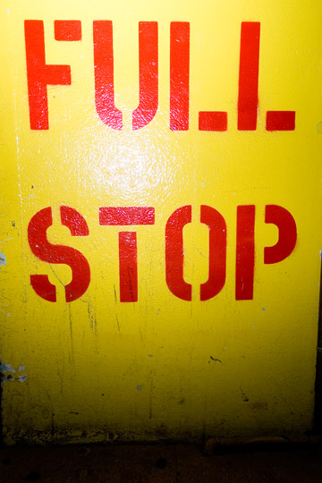 end of the line