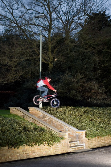 ledge hop to bush ride