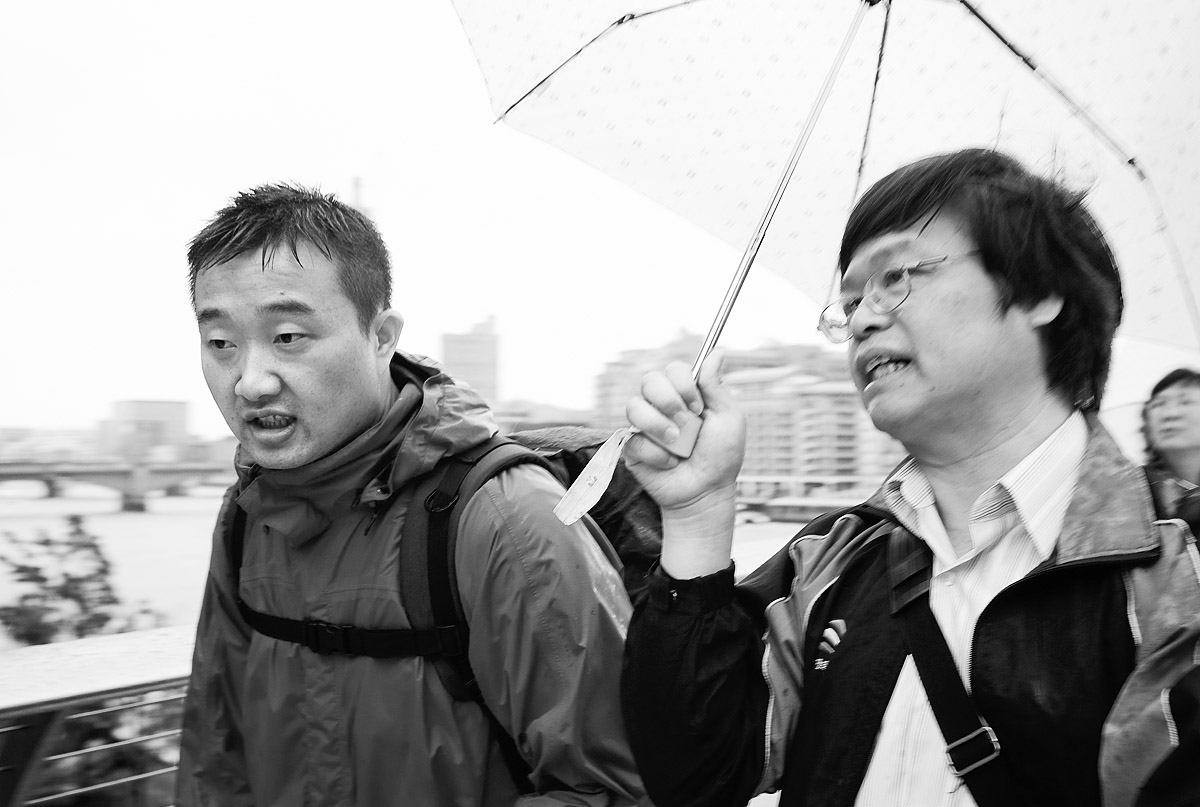 Umbrella, Millennium Bridge
