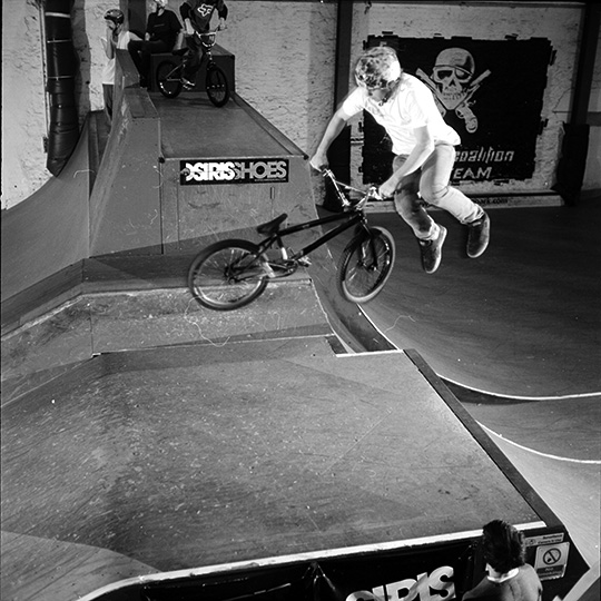 landed somewhere on the saddle