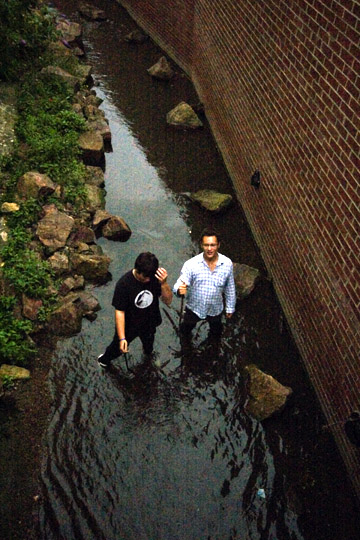 before the tunnel