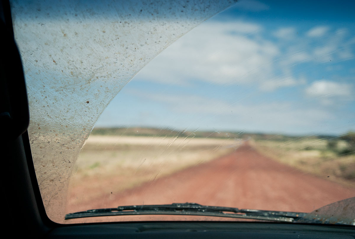 Passenger side, Red Centre Way