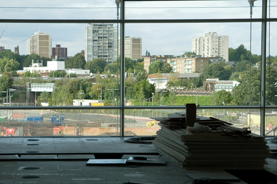 vacant office